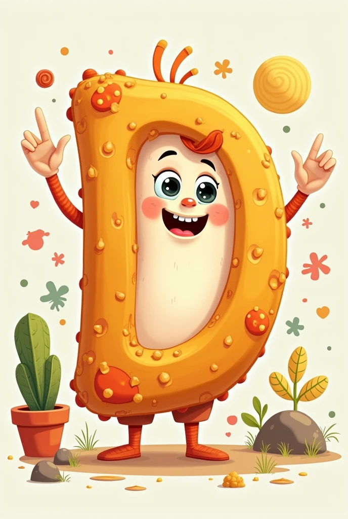 D letter pic for kids