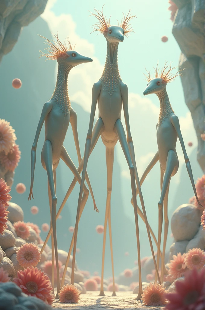 Animals with long legs