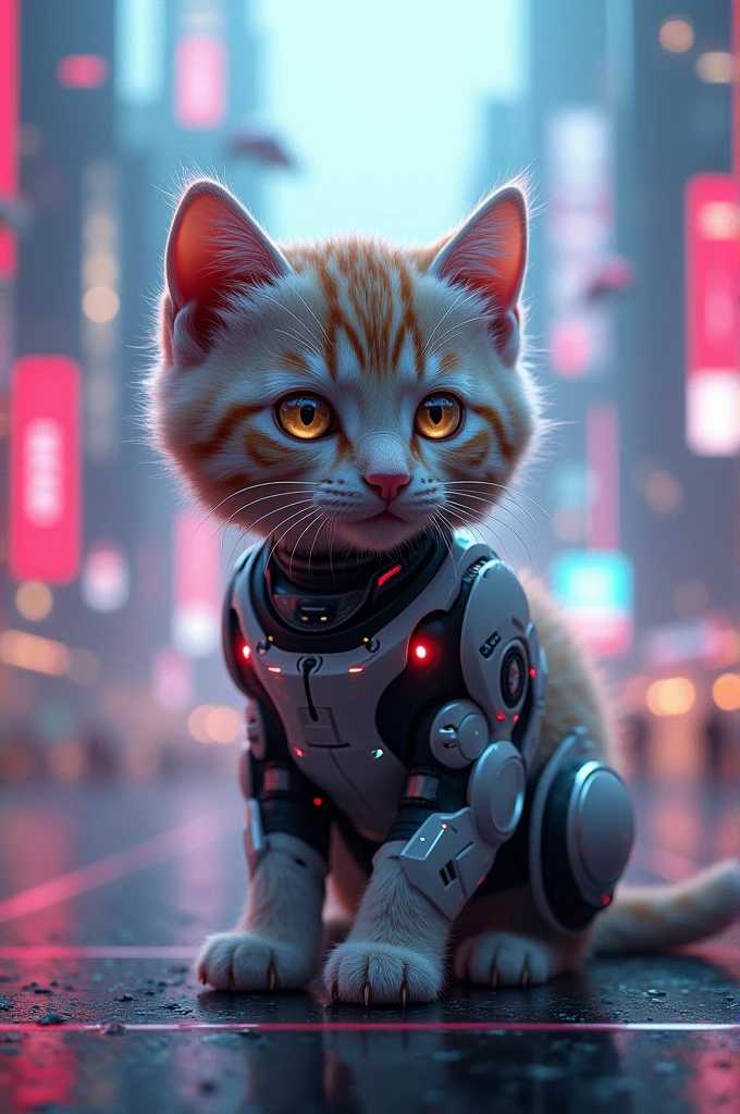 Kitten in the future