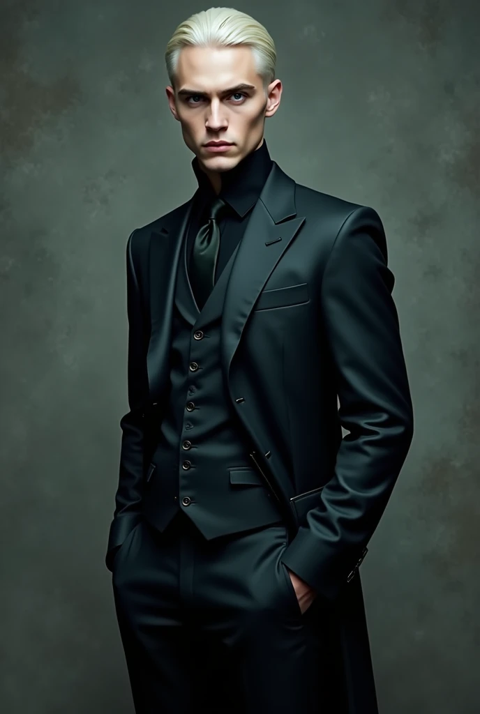 Draco malfoy in tight suit