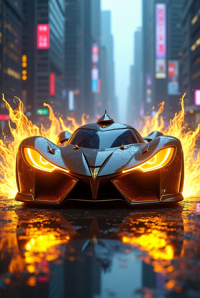 Super Saiyan Beetle Car