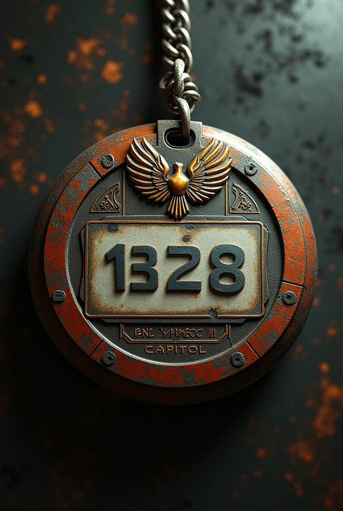 hunger games identification badge 