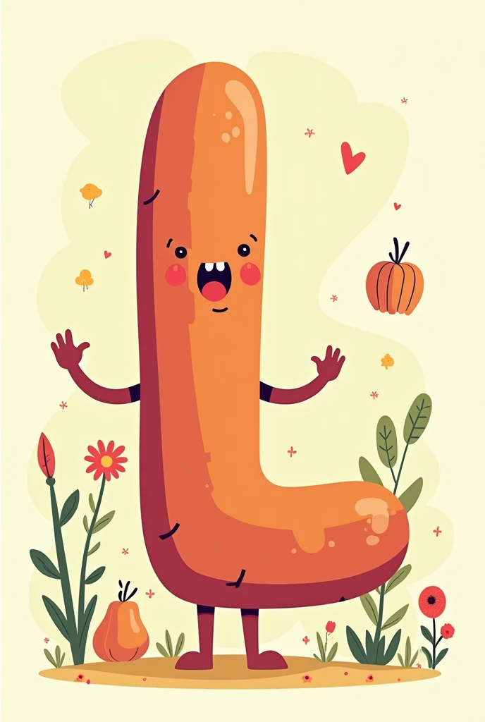 L letter for kids



