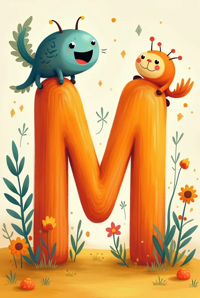 M letter for kids