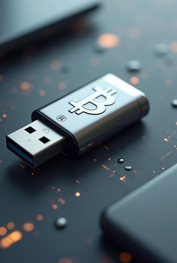 bitcoin em um pendrive