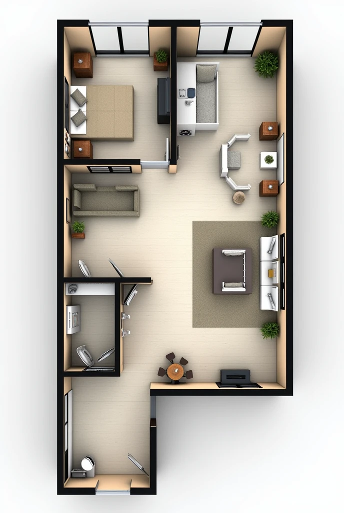 house floor plan 3d