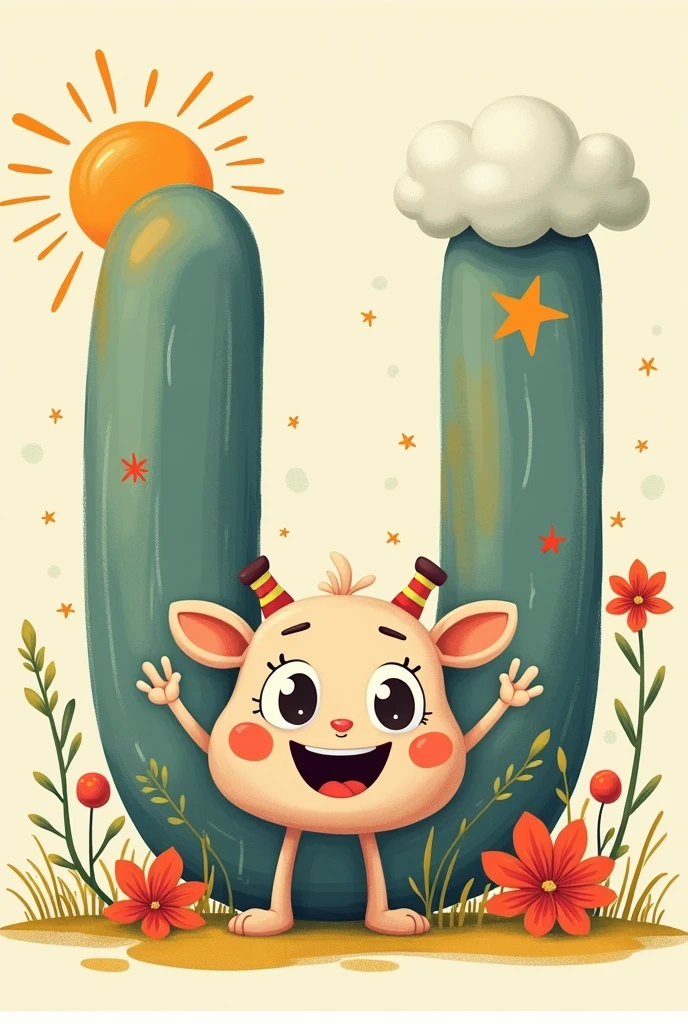 U letter for kids