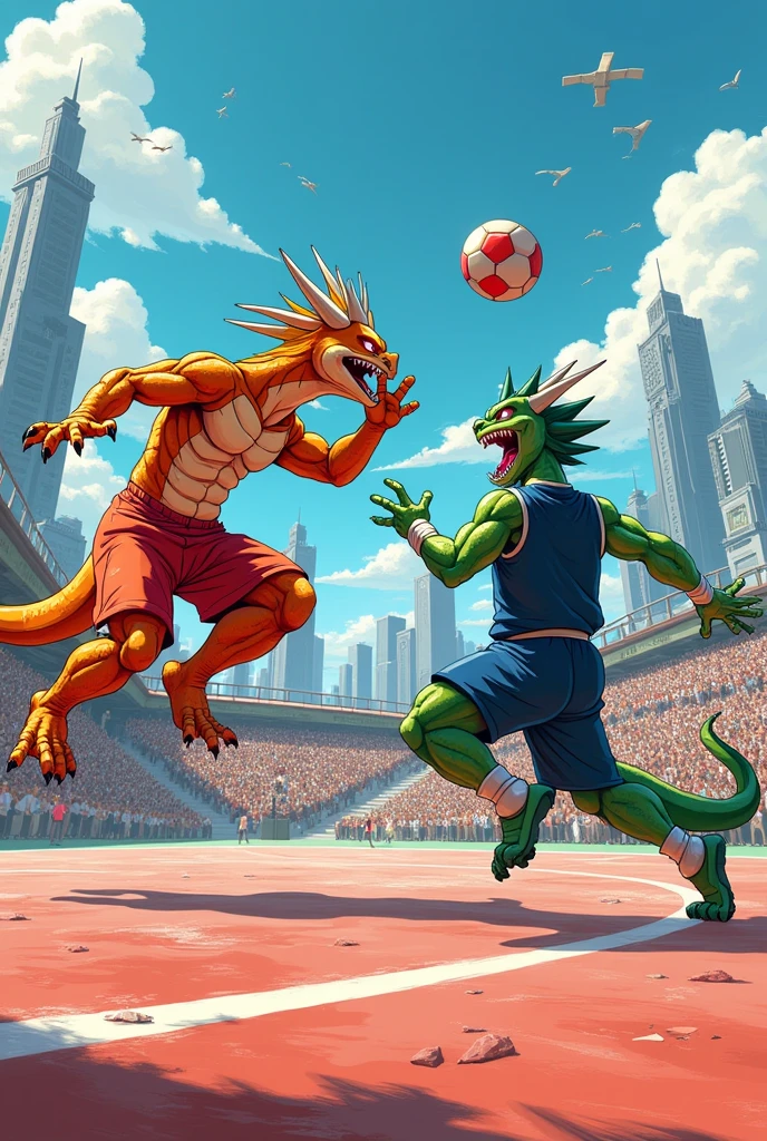 Handball, 2d, dragon ball