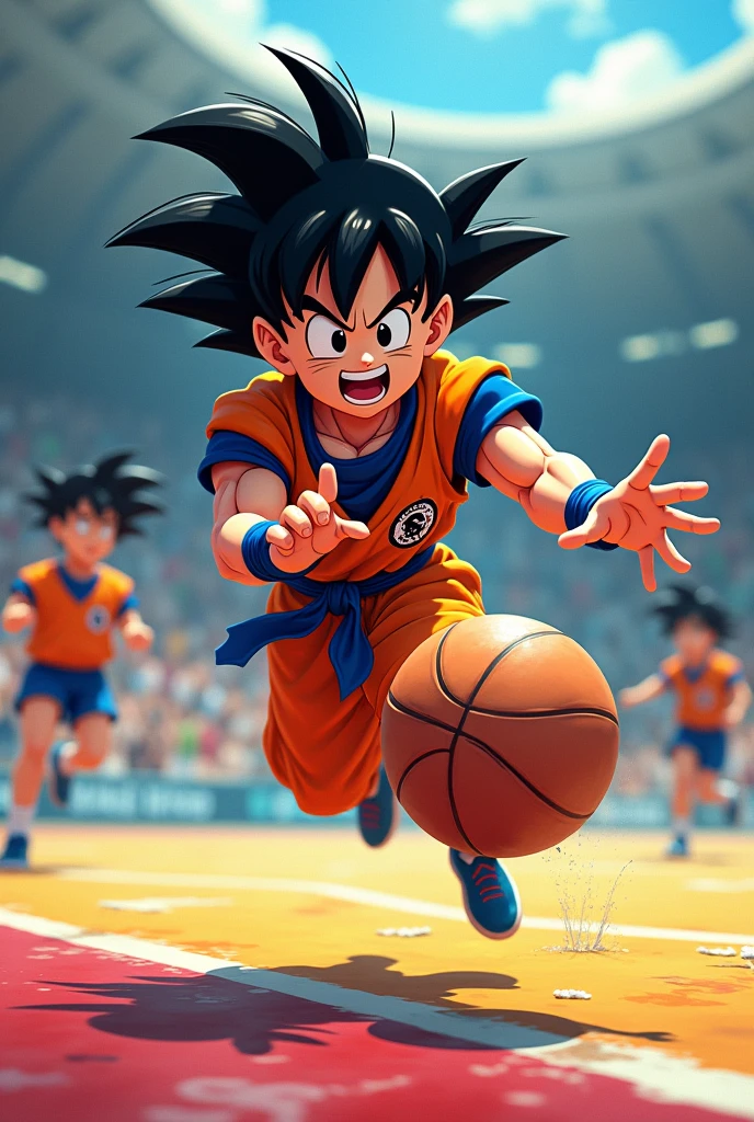 Handball, 2d, Goku