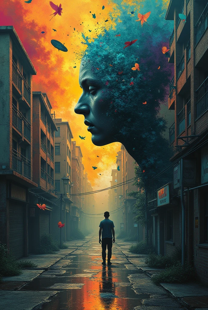 The world from the perspective of a schizophrenic