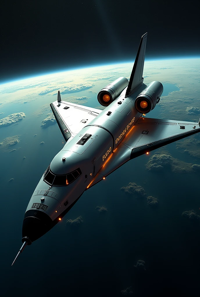Luxury space shuttle for tourism
