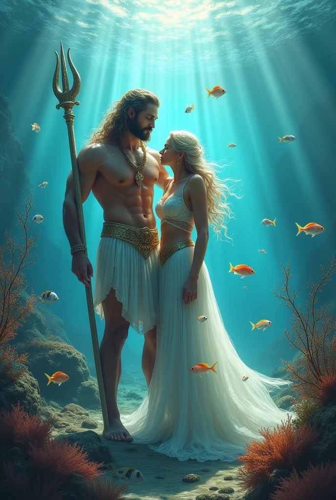 Soon with Poseidon and his wife