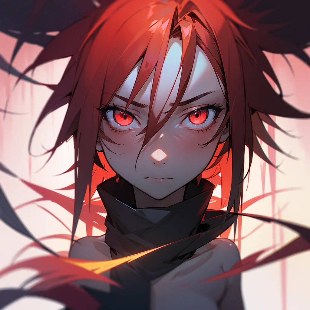 You are naked and suddenly Axel enters.
You turn red from shame.