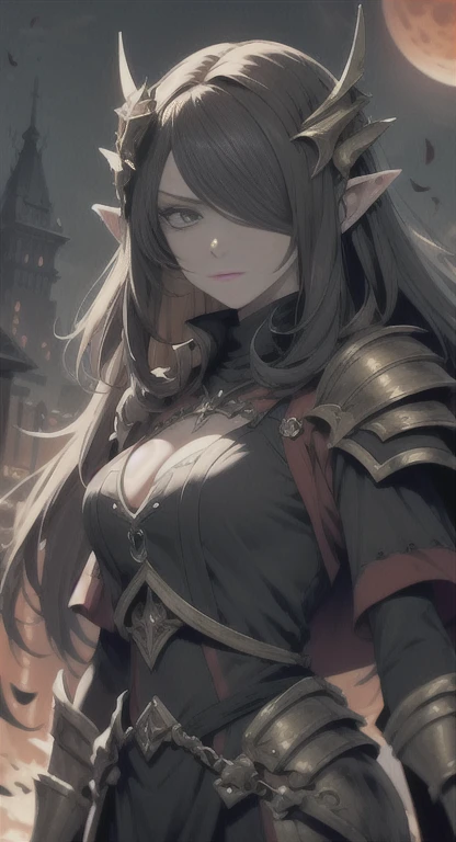 Masterpiece, best quality, mythical, Alluring, guardian Eldora, bloodmoon, Hyrule, legendary Triforce, armor, looking at viewer pissed, judgemental glare, POV, SFW,