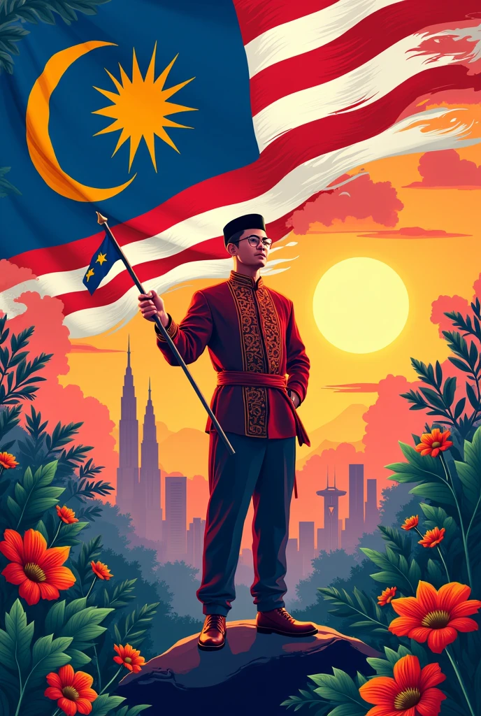 Malaysia Merdeka poster 67 Years