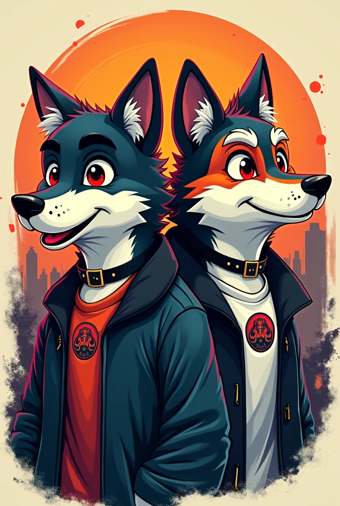 collar logo bros