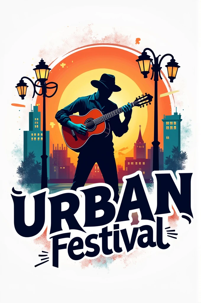 Create a logo for an urban music festival in Argentina