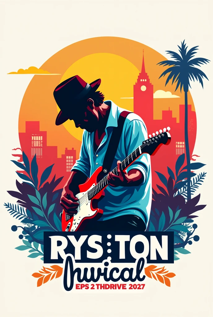 Create a simple and easy logo for an urban music festival in Argentina