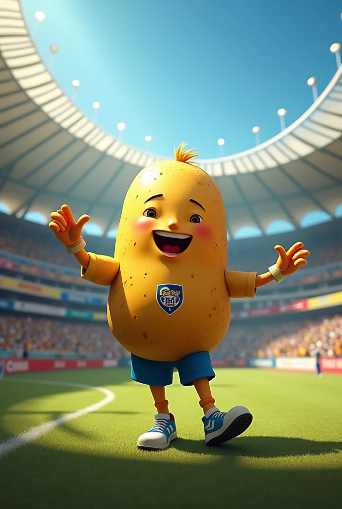 Potato in the mine(Cruzeiro stadium) Celebrating