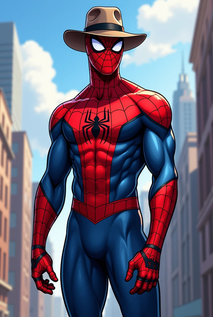 spider man with a hat