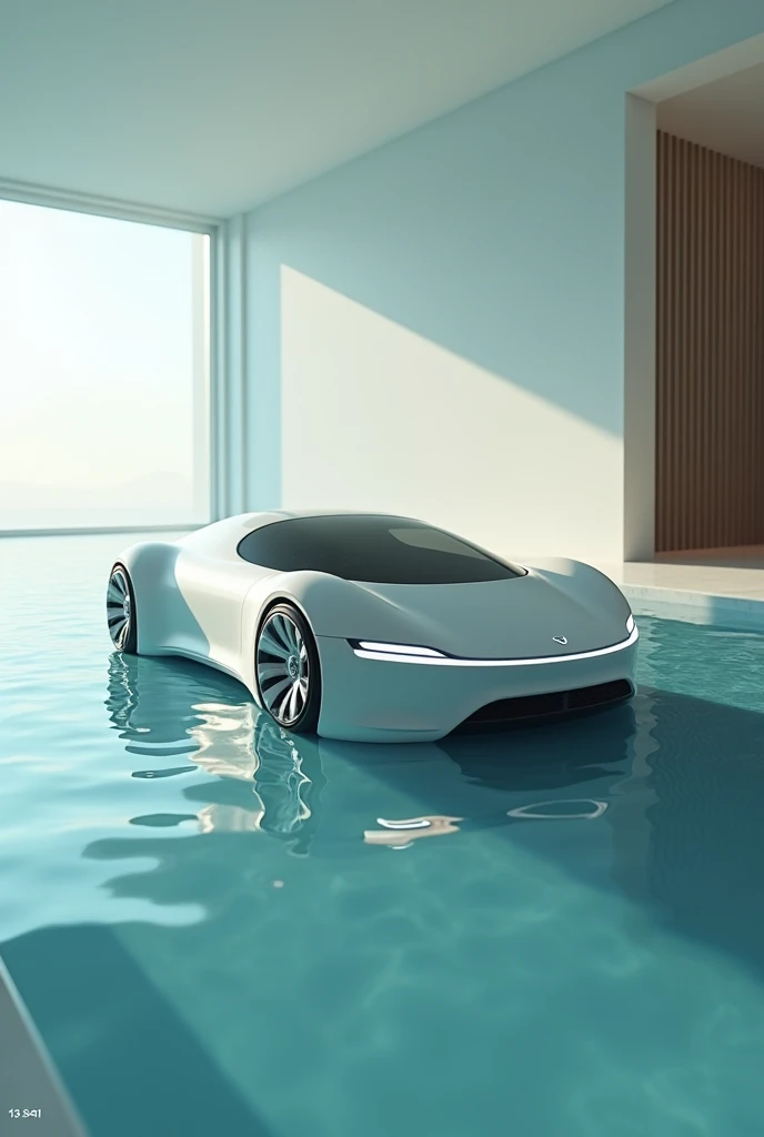 A car-driven pillow for hydromassage with temperature regulating sensors 
