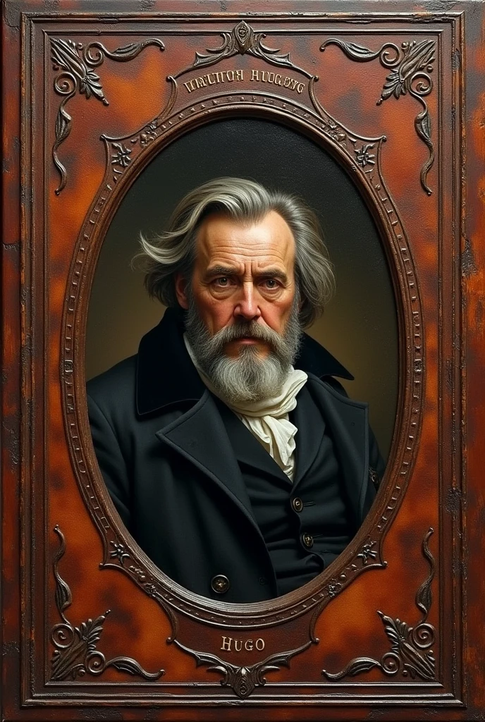 Back cover of a Victor Hugo book