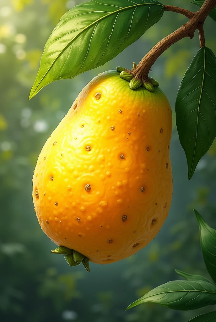 Create a pitomba fruit flag