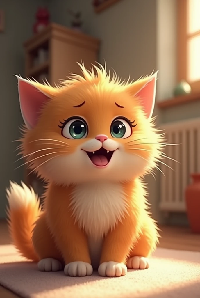 Talking cute cat