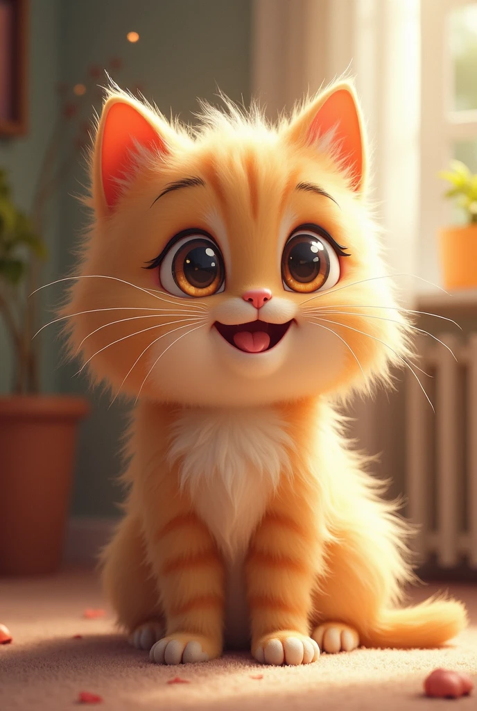 Talking cute cat