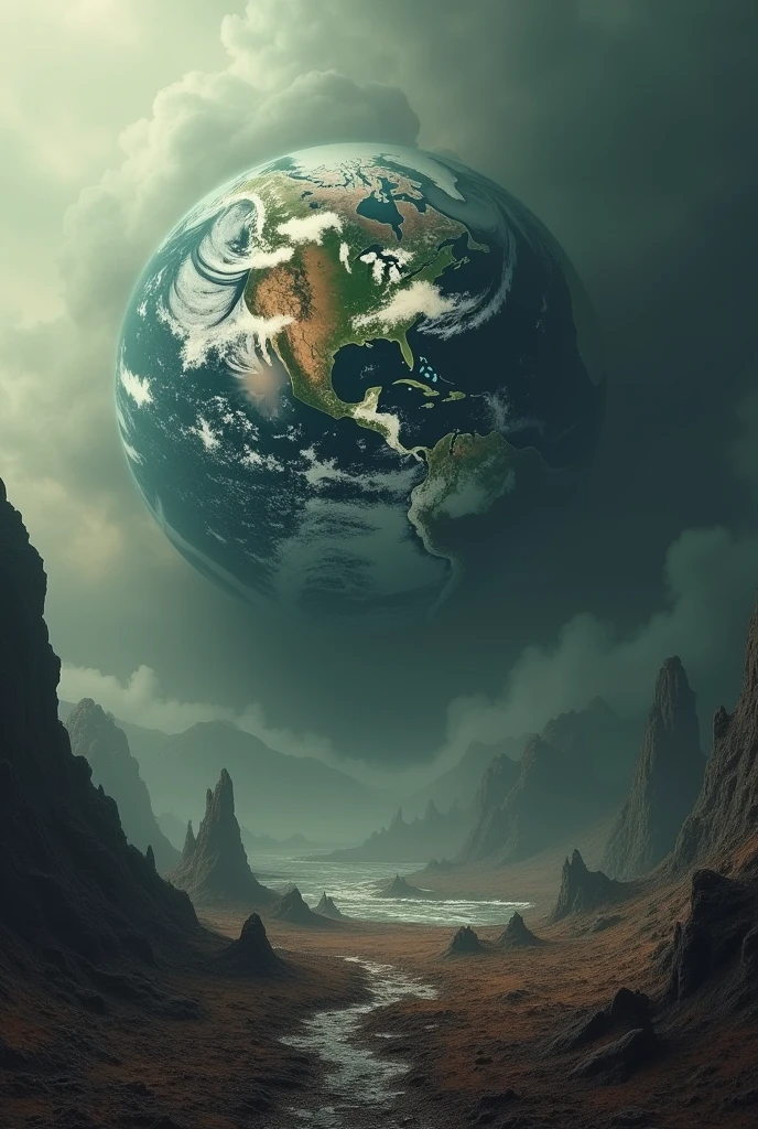 Global warming, global earth,disaster