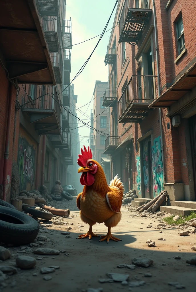 Chicken in the hood
