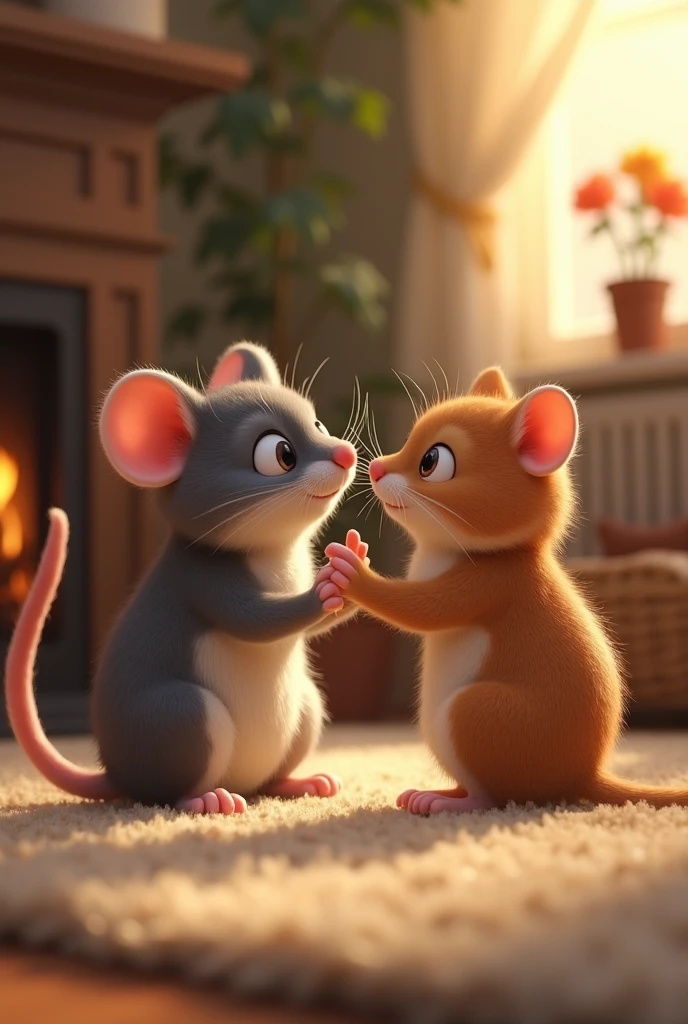 Make a mouse and a cat friends