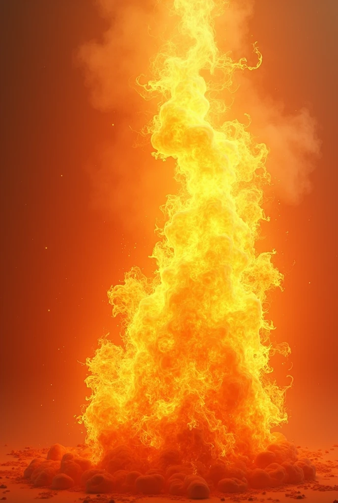 Fire clear background