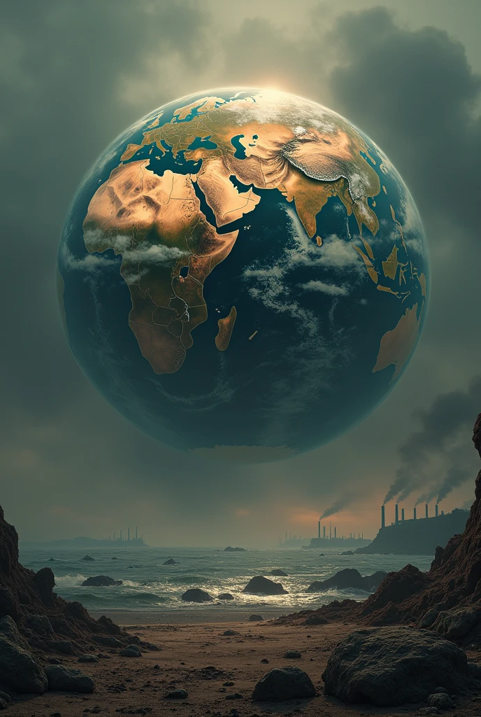 Global warming, global earth,disaster