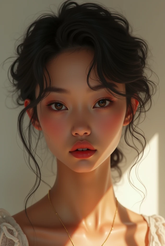 Biracial korean(African and Korean mixed), male and female