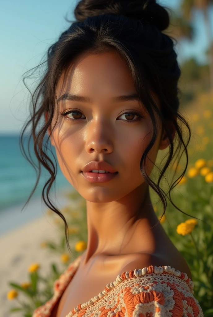 Biracial korean female (Nigerian and Korean mixed),