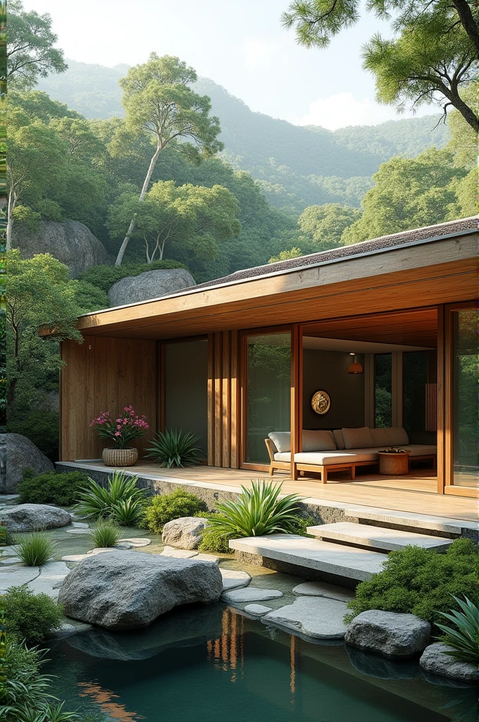 Make a home that has a cultivation center 