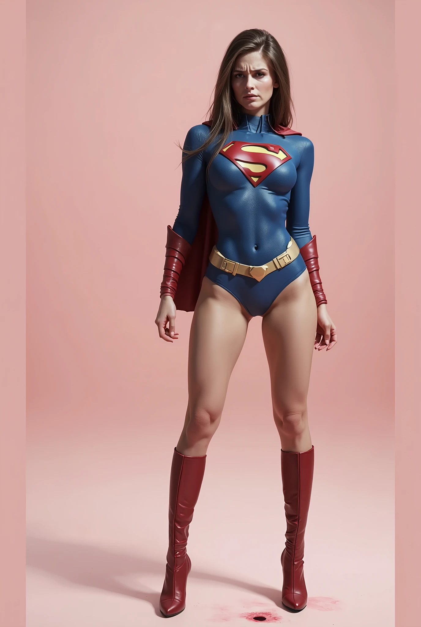 Supergirl's bloody 、I'm in pain、A small amount of blood coming from the groin