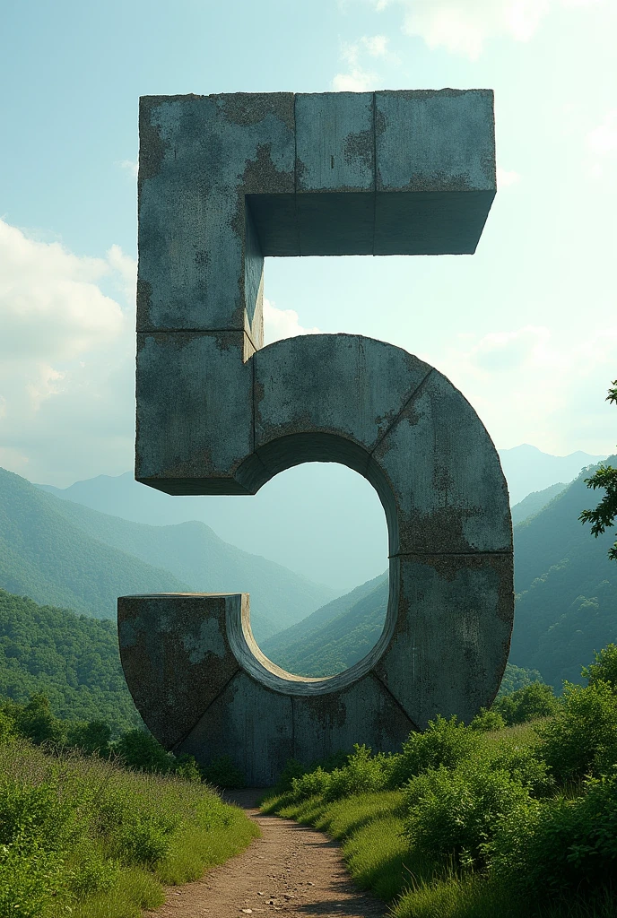 The number 5 in large and behind Guatemala