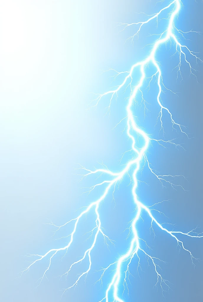 Blue Lightning
white background