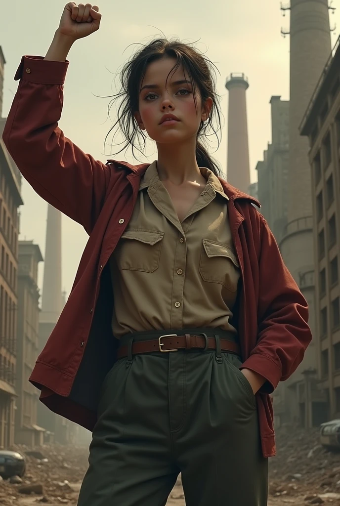 Girl cumunista