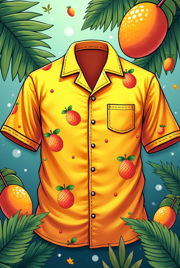 Create a banner with a Pitomba party shirt