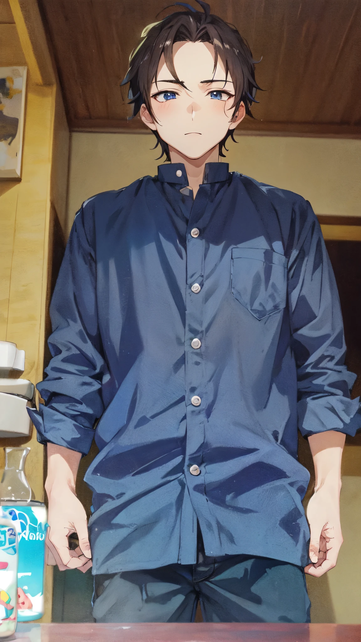 Anime boy cool cute skin white