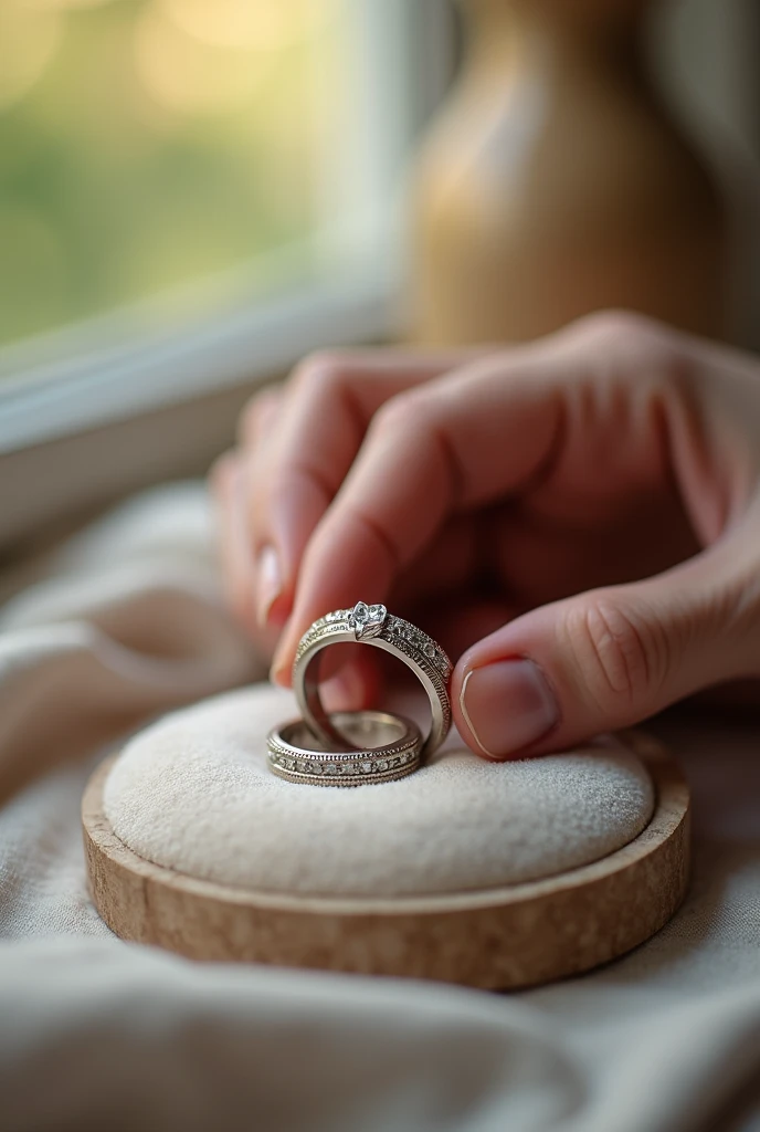 Cleaning wedding rings