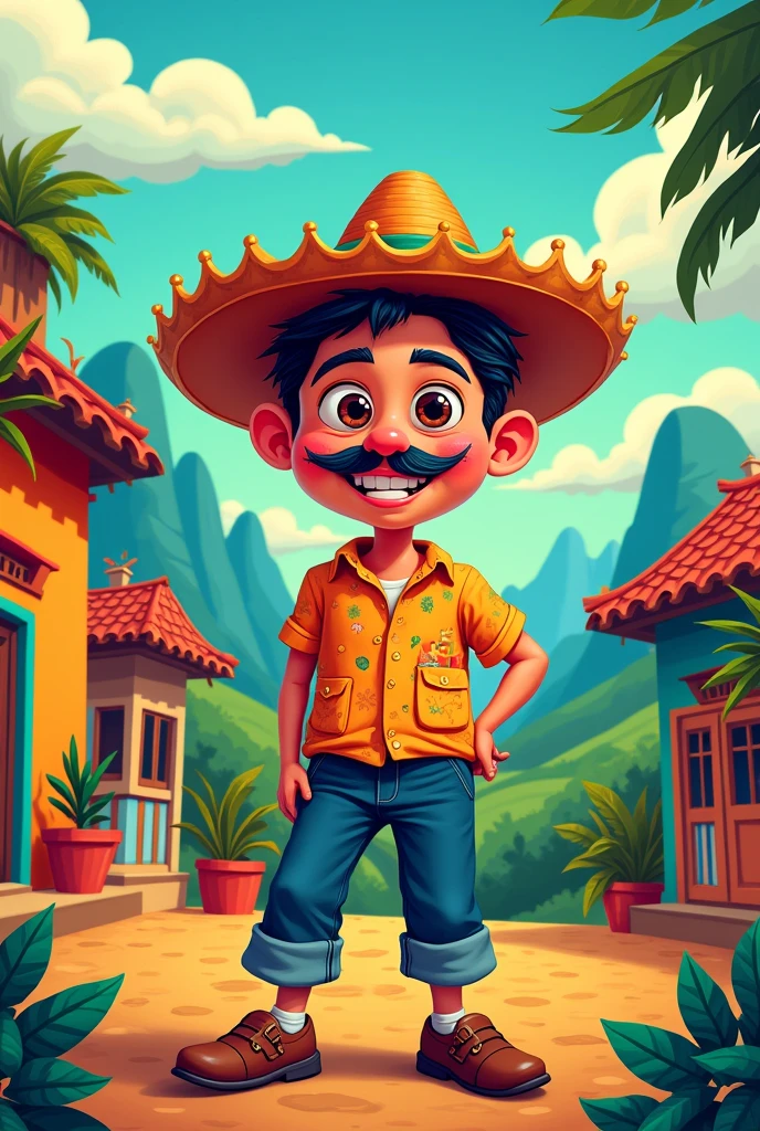 Colombian Paisa Cartoon