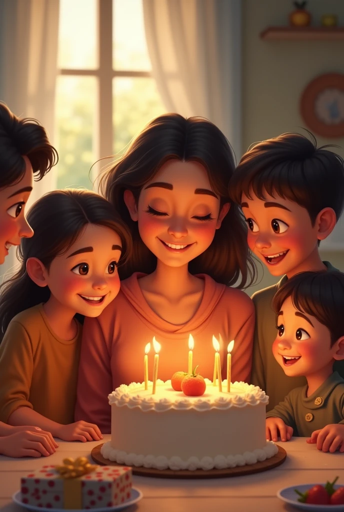 "Hello friends, I'm calling because my mom's birthday is in a few days,