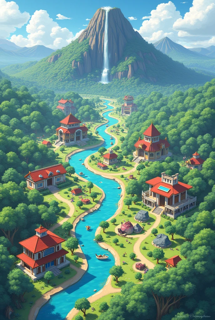 Create a Venezuela-inspired Pokémon region with Venezuela-inspired Pokémons