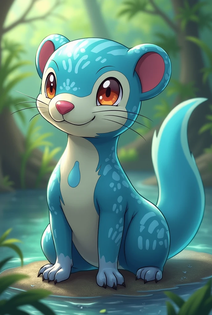 Now create a water starter from the Venezuela region with its evolutions