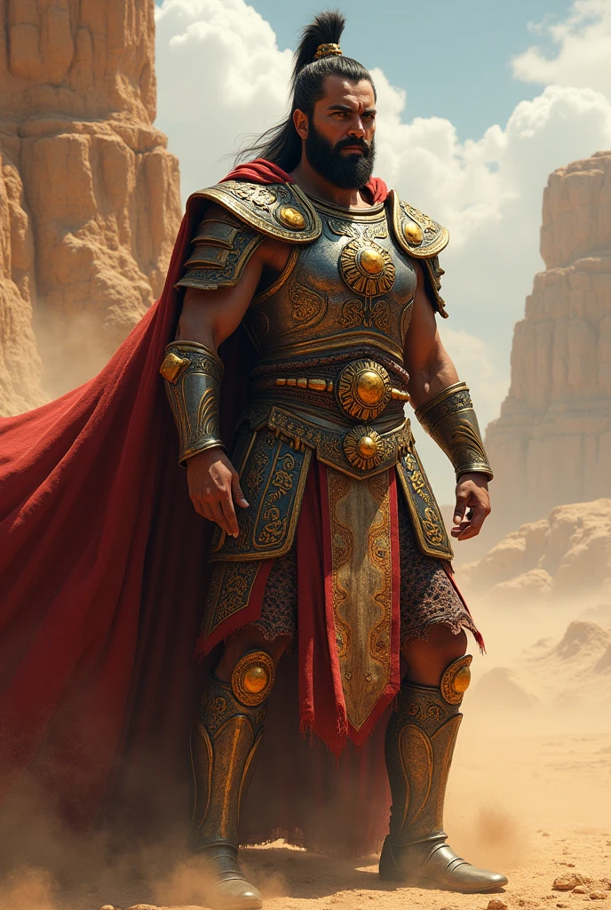 Create a photo of a Persian  empire warrior 