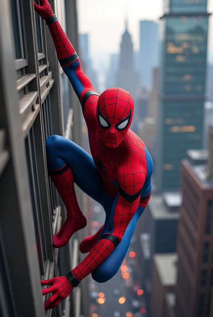 photographing spiderman